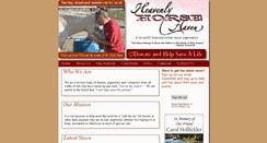 Desktop Screenshot of heavenlyhorsehaven.org